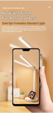 Load image into Gallery viewer, Double Lamp Cap Led Foldable Reading Lamp For Children's Mobile Phone Bracket Desk Study Light Free Shipping Bedroom Table Lamps Decorative Table Lamp Cute Study Lamps for Bedroom Décor
