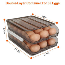 Load image into Gallery viewer, Double Layer Egg Storage for Refrigerator

