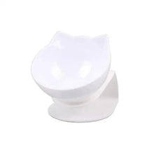 Load image into Gallery viewer, Double Transparent Non-slip Food Bowl With Protection For Cats Modern Kitten Food Bowl Pet Accessories
