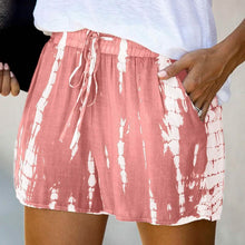 Load image into Gallery viewer, Doublju Women's Loose Fit Comfortable Elastic Waist Band and Strap Casual Shorts
