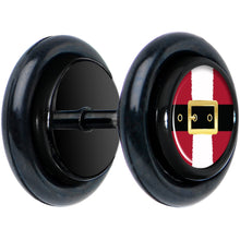 Load image into Gallery viewer, Christmas Santa Suit Cheater Black Plug Set
