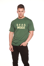 Load image into Gallery viewer, Dead Inside Bamboo Viscose/Organic Cotton Short Sleeve Printed T-Shirt
