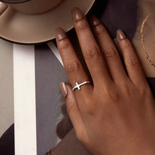 Load image into Gallery viewer, 925 Sterling Silver Oxidized 1.7mm Ring for Women - Size 6.0
