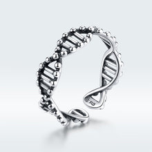 Load image into Gallery viewer, 925 Sterling Silver Oxidized Ring for Women
