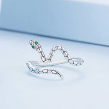 将图片加载到图库查看器，925 Sterling Silver Pavé Setting CZ Oxidized Silver Ring for Women
