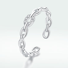 将图片加载到图库查看器，925 Sterling Silver 0.3cm Width CZ Pavé Setting Rings
