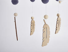 Load image into Gallery viewer, Dream Catcher Decoration Home Wind Chime Bed Bell Children's Girls Room Decor  Newborn Baby Bed Bell Dream Catcher String Pendant Kids Room Decoration Wooden Wind Chime Bed Bell Nursery Crib Bed Bell Baby Bedroom Ceiling Woven Beads Wind Chime
