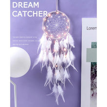 Load image into Gallery viewer, Dream Catcher Led Handmade Dream-catcher Traditional Feather Hanging Home Wall Decoration  Night Dream Catchers  Decor Ornament Wall Hanging Wind Chimes For Home Room Decoration
