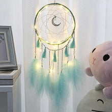 Load image into Gallery viewer, Dream Catcher Led Handmade Dream-catcher Traditional Feather Hanging Home Wall Decoration  Night Dream Catchers  Decor Ornament Wall Hanging Wind Chimes For Home Room Decoration
