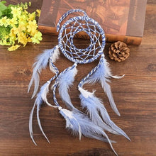 Load image into Gallery viewer, Dream Catcher Led Handmade Dream-catcher Traditional Feather Hanging Home Wall Decoration  Night Dream Catchers  Decor Ornament Wall Hanging Wind Chimes For Home Room Decoration
