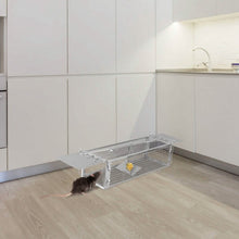 将图片加载到图库查看器，Dual Door Rat Trap Cage Humane with 2 Detachable U Shape Rod
