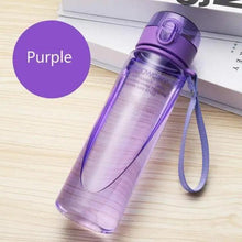 将图片加载到图库查看器，Durable Sports Cup Couple Water Cup Plastic Portable Drink Bottle Tarvel Outdoor Rope Water Bottle Juice Milk Cup Kitchen Water Cup
