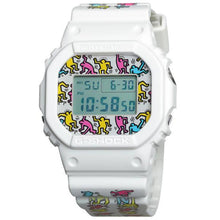 将图片加载到图库查看器，Casio Men's G-Shock x Keith Haring Series DW-5600
