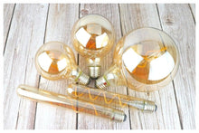 Load image into Gallery viewer, E14 E27 Retro LED Spiral Filament Light Bulb 4W 220V C35 G45 A60 T45 ST64 T185 T225 G80 G95 G125 Vintage Edison Lamp Vintage Filament Light Bulbs Globe Round
