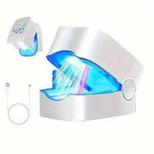 Load image into Gallery viewer, Portable LED Nail Lamp – USB Rechargeable, Quick-Dry, Compact for Manicures &amp; Pedicures
