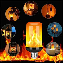 Load image into Gallery viewer, E27 LED Flame Effect Light Bulb
