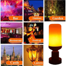 Load image into Gallery viewer, E27 LED Flame Effect Light Bulb

