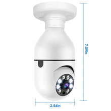 Load image into Gallery viewer, E27 WiFi Bulb Camera 1080P FHD WiFi IP Pan Tilt Security Surveillance Camera
