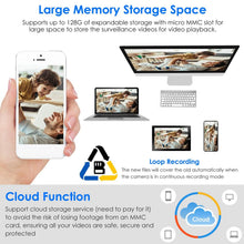 Load image into Gallery viewer, E27 WiFi Bulb Camera 1080P FHD WiFi IP Pan Tilt Security Surveillance Camera
