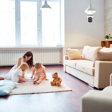 Load image into Gallery viewer, E27 WiFi Bulb Camera 1080P FHD WiFi IP Pan Tilt Security Surveillance  Camera with Two-Way Audio Full Color Night Vision
