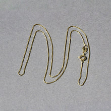 Load image into Gallery viewer, 14k Yellow Gold Classic Box Chain 0.6mm

