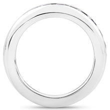 Load image into Gallery viewer, 3.12 Carat Genuine Blue Sapphire .925 Sterling Silver Ring
