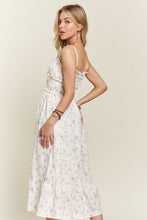 Load image into Gallery viewer, Beautiful Smocked Floral Dress Feminine &amp; Flowy Dress Romantic Floral Print Girl Dress
