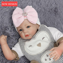 将图片加载到图库查看器，Modern Luxury Baby Girl Cotton Knit Striped Baby Caps With Big Bow For Baby Girls In Elegant Style
