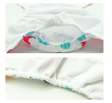 Load image into Gallery viewer, 4pcs/set Washable Eco-Friendly Cloth Diaper Cover Adjustable Nappy Cloth Diapers Cloth Nappy For Baby Boys and Grils Baby
