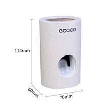 Load image into Gallery viewer, Easy Home Toothpaste Dispenser Squeezer Pasta Toothbrush Holder Wall Mounted Bathroom  Products  Accessories
