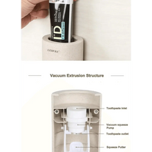 Load image into Gallery viewer, Easy Home Toothpaste Dispenser Squeezer Pasta Toothbrush Holder Wall Mounted Bathroom  Products  Accessories
