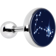将图片加载到图库查看器，Zodiac Constellation Pisces Tragus Cartilage Earring
