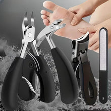 将图片加载到图库查看器，4-Piece Elderly-Friendly Toenail Clipper Set
