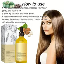 Load image into Gallery viewer, Hair Growth Oil &amp; Scalp Treatment Plant Extract for Dry Damaged Hair
