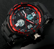 Load image into Gallery viewer, Fashion Digital Army Military Watch Mens Sports  Wristwatch  Shock Resist Clock Quartz Watch Waterproof 50M
