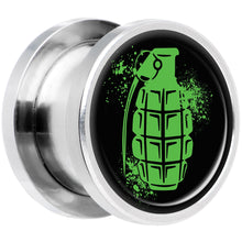 将图片加载到图库查看器，Green Grenade Steel Screw Fit Plug Set 1/2

