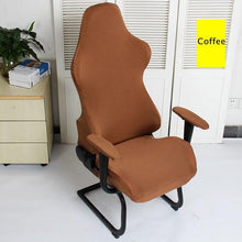 Load image into Gallery viewer, Elastic Chair Armrest Pads Chair Cover Warm Computer Chair Covers For Office Slipcover For Gaming Armchair  Washable Spandex Kitchen Chair Covers for Dining Room Christmas Decoration Holiday Party
