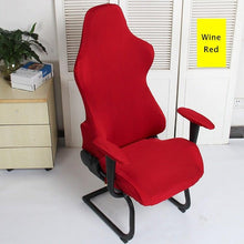 Load image into Gallery viewer, Elastic Chair Armrest Pads Chair Cover Warm Computer Chair Covers For Office Slipcover For Gaming Armchair  Washable Spandex Kitchen Chair Covers for Dining Room Christmas Decoration Holiday Party
