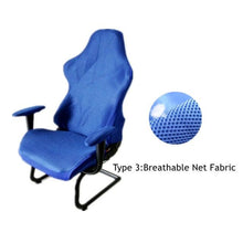 Load image into Gallery viewer, Elastic Chair Armrest Pads Chair Cover Warm Computer Chair Covers For Office Slipcover For Gaming Armchair  Washable Spandex Kitchen Chair Covers for Dining Room Christmas Decoration Holiday Party
