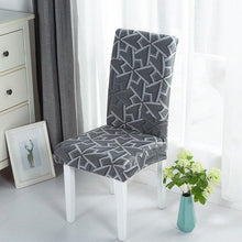 Load image into Gallery viewer, Elastic Chair Covers Spandex Dining Room Stretch Seat Cover Chair Protective Case for Restaurant Universal Removable Washable Soft Spandex High Back Large Chair Cover Slipcover for Dining Room Kitchen Hotel Table Banquet
