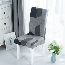 Load image into Gallery viewer, Elastic Chair Covers Spandex Dining Room Stretch Seat Cover Chair Protective Case for Restaurant Universal Removable Washable Soft Spandex High Back Large Chair Cover Slipcover for Dining Room Kitchen Hotel Table Banquet

