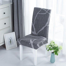 Load image into Gallery viewer, Elastic Chair Covers Spandex Dining Room Stretch Seat Cover Chair Protective Case for Restaurant Universal Removable Washable Soft Spandex High Back Large Chair Cover Slipcover for Dining Room Kitchen Hotel Table Banquet

