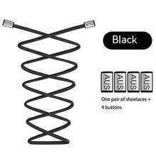 Load image into Gallery viewer, Elastic Shoelaces - 100CM Long, Easy, Durable and Comfortable
