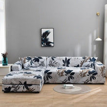 Load image into Gallery viewer, Elastic Sofa Covers for Living Room Stretch Slipcovers Sectional Couch Cover L Shape Corner Armchair Cover 1/2/3/4 Seater Slipcovers Elastic Stylish Printed Sectional Sofa Furniture Protector For Living Room
