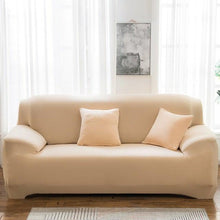 Load image into Gallery viewer, Elastic Solid Color Sofa Cover Spandex Modern All-inclusive Sofa SlipCover for living Room Stretch Couch Covers 1/2/3/4 Seater Sofa Cover Furniture Protector Couch Soft with Elastic Bottom Anti-Slip Foam Kids
