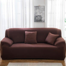 Load image into Gallery viewer, Elastic Solid Color Sofa Cover Spandex Modern All-inclusive Sofa SlipCover for living Room Stretch Couch Covers 1/2/3/4 Seater Sofa Cover Furniture Protector Couch Soft with Elastic Bottom Anti-Slip Foam Kids
