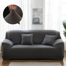 Load image into Gallery viewer, Elastic Solid Color Sofa Cover Spandex Modern All-inclusive Sofa SlipCover for living Room Stretch Couch Covers 1/2/3/4 Seater Sofa Cover Furniture Protector Couch Soft with Elastic Bottom Anti-Slip Foam Kids
