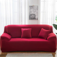 Load image into Gallery viewer, Elastic Solid Color Sofa Cover Spandex Modern All-inclusive Sofa SlipCover for living Room Stretch Couch Covers 1/2/3/4 Seater Sofa Cover Furniture Protector Couch Soft with Elastic Bottom Anti-Slip Foam Kids
