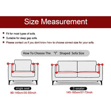 Load image into Gallery viewer, Elastic Solid Color Sofa Cover Spandex Modern All-inclusive Sofa SlipCover for living Room Stretch Couch Covers 1/2/3/4 Seater Sofa Cover Furniture Protector Couch Soft with Elastic Bottom Anti-Slip Foam Kids
