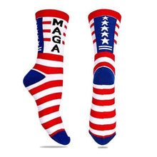 将图片加载到图库查看器，Election Spoof Funny President Donald Trump Socks With 3D Fake Hair Funny Crew Socks Unisex Compression Socks Streetwear Hip Hop Style Socks For Men And Women
